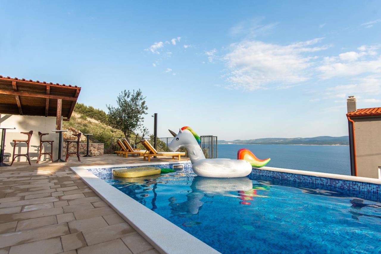 Exclusive Villa Almissa With Swimming Pool And Sea View 洛克瓦罗戈兹尼察 外观 照片
